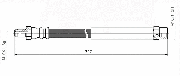 Flexible de frein National NBH6035