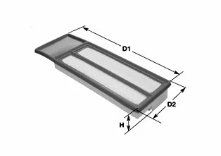Filtre à air CLEAN FILTERS MA3071