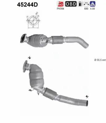 Catalyseur AS 45244D
