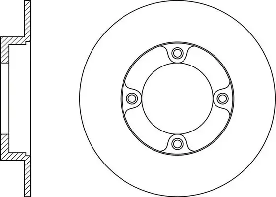 Disque de frein FIT FR0652