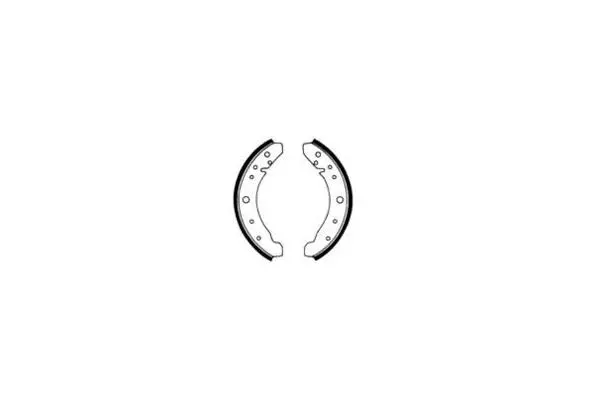 Jeu de mâchoires de frein E.T.F. 09-0151