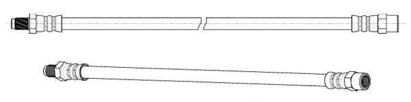 Flexible de frein CEF 512593