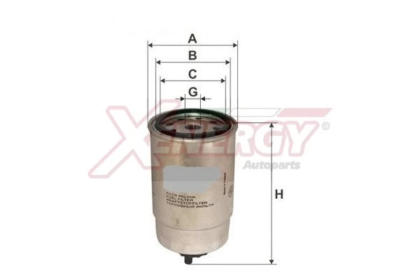 Filtre à carburant AP XENERGY X1598451