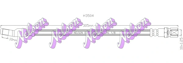 Flexible de frein KAWE H3504