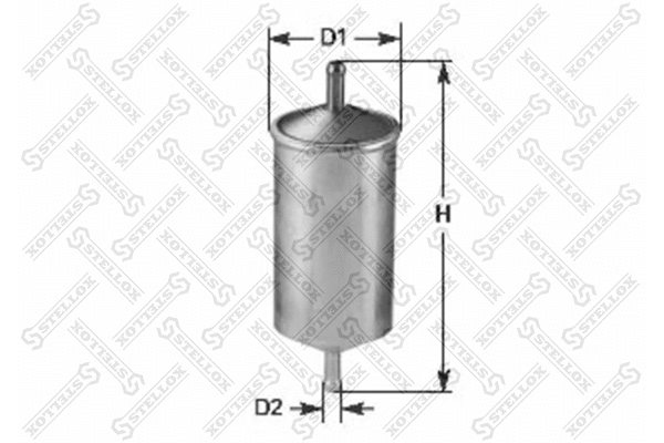 Filtre à carburant STELLOX 21-00171-SX