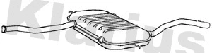 Silencieux central KLARIUS 261185