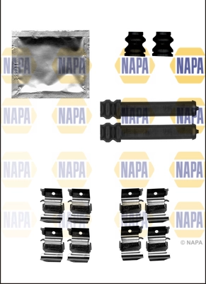 Kit d'accessoires, plaquette de frein à disque NAPA NFK1203