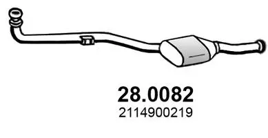 Catalyseur ASSO 28.0082