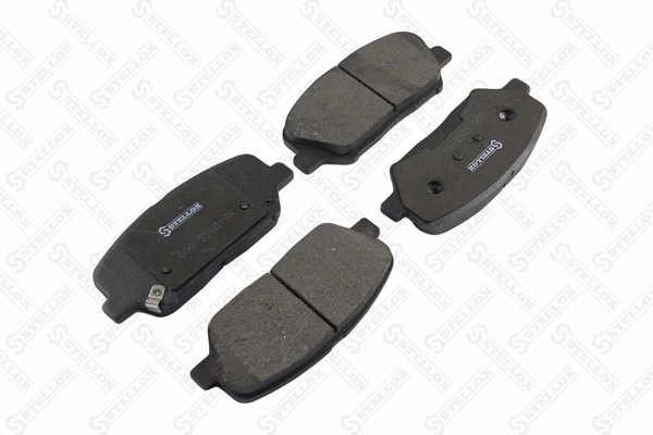 Kit de plaquettes de frein, frein à disque STELLOX 000 556B-SX