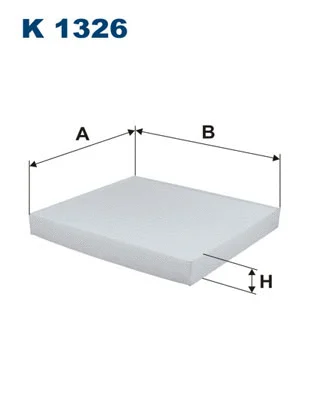 Filtre, air de l'habitacle FILTRON K 1326