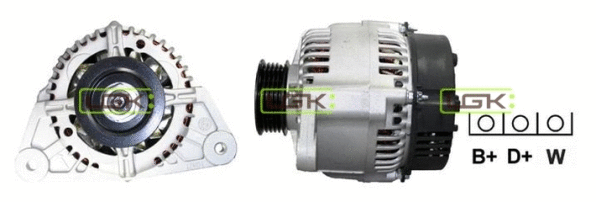 Alternateur LGK 441230