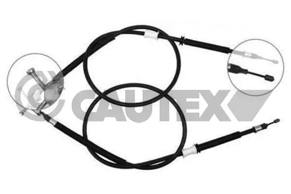 Câble d'accélération CAUTEX 761207