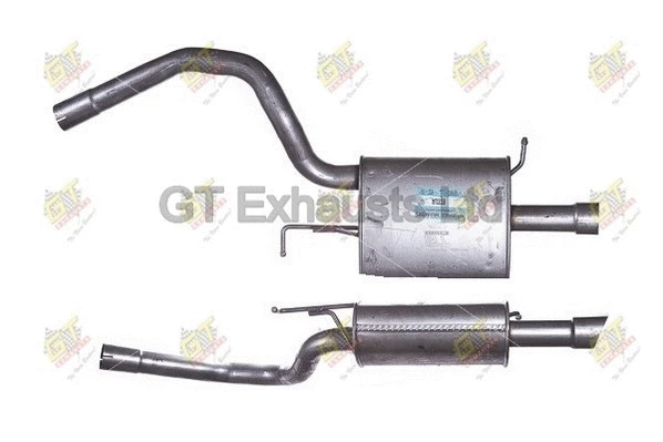 Silencieux arrière GT Exhausts GAU339