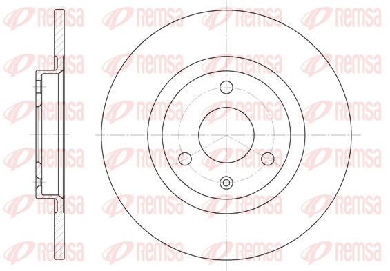 Disque de frein REMSA 6190.00