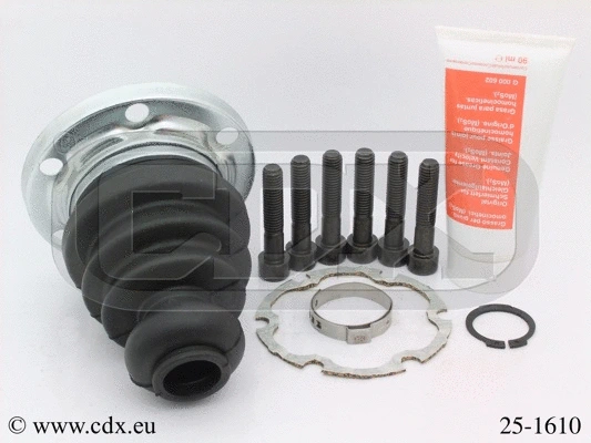 Jeu de joints-soufflets, arbre de commande CDX 25-1610