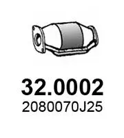 Catalyseur ASSO 32.0002