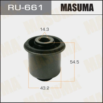 Suspension, bras de liaison MASUMA RU-661
