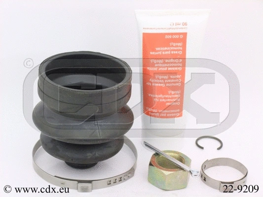 Jeu de joints-soufflets, arbre de commande CDX 22-9209