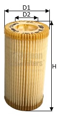 Filtre à huile CLEAN FILTERS ML4597