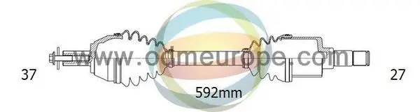 Arbre de transmission 4X4 ESTANFI EST-18-341220