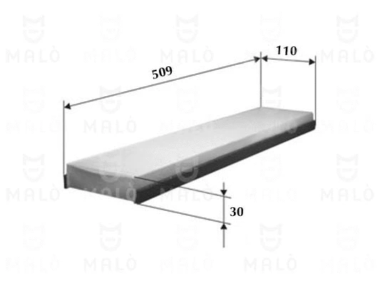Filtre, air de l'habitacle AKRON-MALÒ 1530071