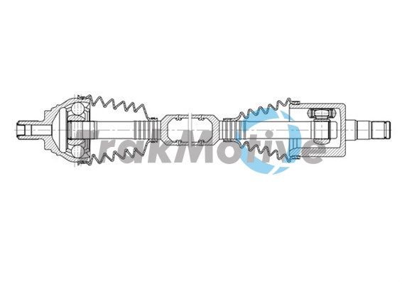 Arbre de transmission AUTOTEAM G301415