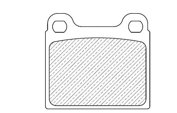 Kit de plaquettes de frein, frein à disque KLAXCAR FRANCE 24820z
