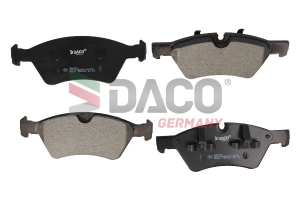 Kit de plaquettes de frein, frein à disque DACO Germany 322327