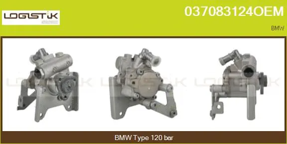 Pompe hydraulique, direction LGK 037083124OEM