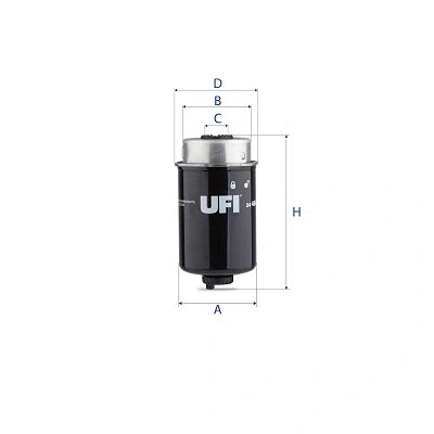 Filtre à carburant UFI 24.464.00