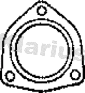 Joint, tuyau d'échappement KLARIUS 410093