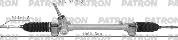 Crémaillère de direction PATRON PSG3120