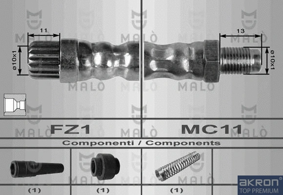 Flexible de frein AKRON-MALÒ 8627