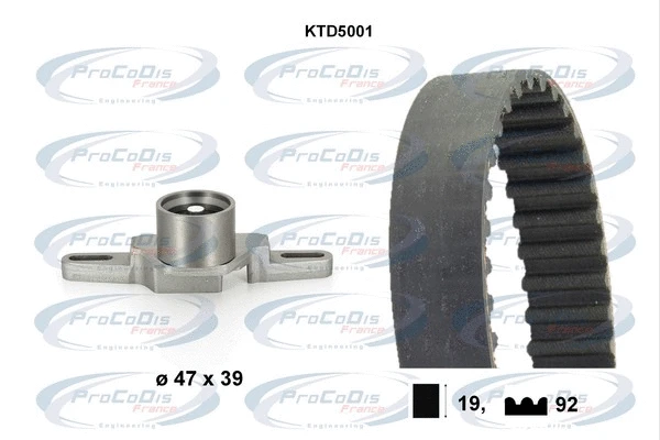 Kit de courroie crantée PROCODIS FRANCE KTD5011
