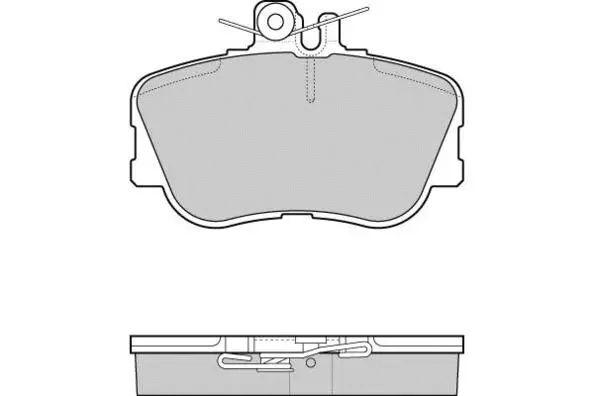 Kit de plaquettes de frein, frein à disque E.T.F. 12-0586