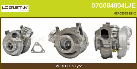Turbocompresseur, suralimentation LGK 070084004LJE