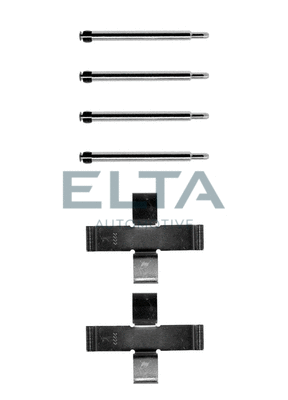 Kit d'accessoires, plaquette de frein à disque ELTA AUTOMOTIVE EA8555