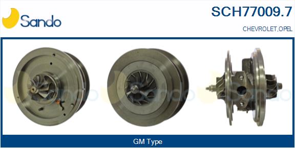 Groupe carter, turbocompresseur SANDO SCH77009.7