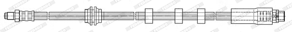Flexible de frein FERODO FHY3092