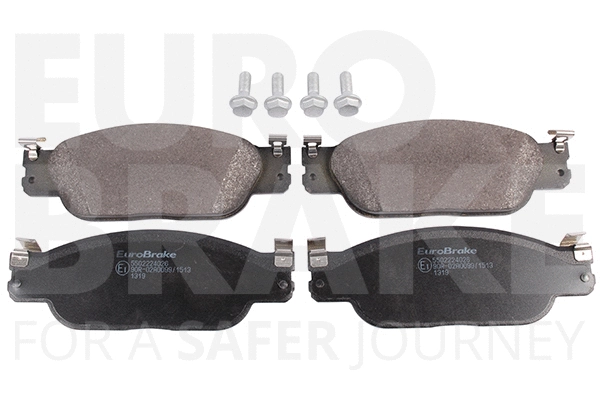 Kit de plaquettes de frein, frein à disque EUROBRAKE 5502224026
