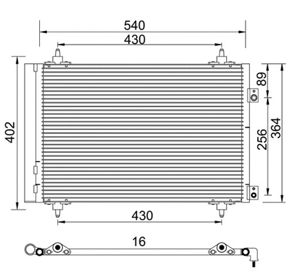 Condenseur, climatisation PowerMax 7110146