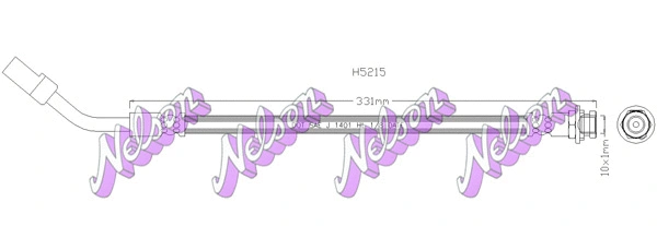 Flexible de frein KAWE H5215