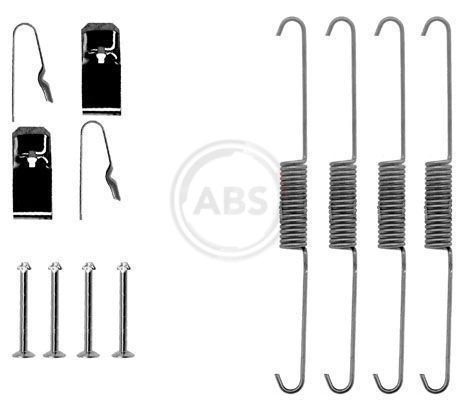 Kit d'accessoires, mâchoire de frein A.B.S. 0725Q