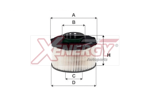 Filtre à carburant AP XENERGY X1598166