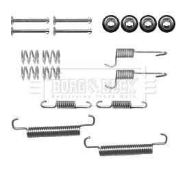 Kit d'accessoires, mâchoires de frein de stationnement BORG & BECK BBK6228