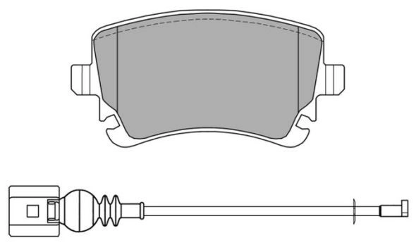 Kit de plaquettes de frein, frein à disque FREMAX FBP-1368