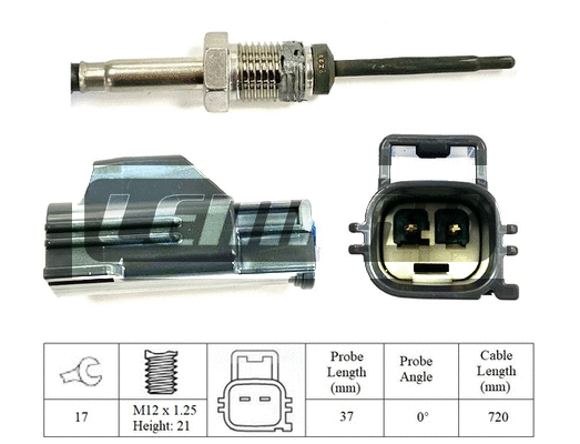 Capteur, température des gaz LEMARK LXT289