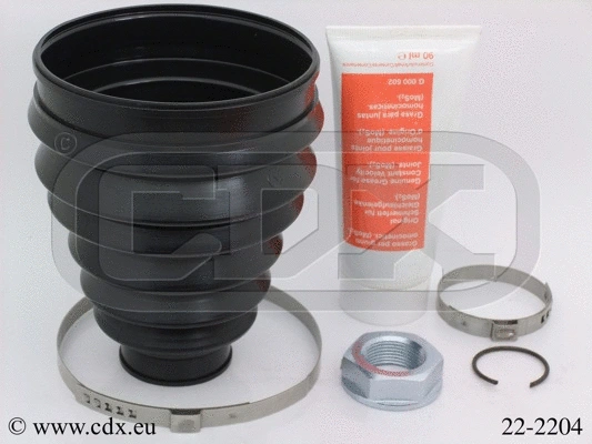 Jeu de joints-soufflets, arbre de commande CDX 22-2204