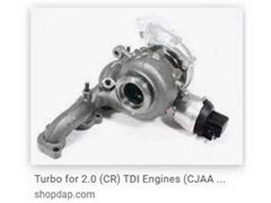 Turbocompresseur, suralimentation ZPY 03L 253 056 A