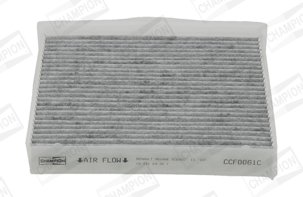 Filtre, air de l'habitacle CHAMPION CCF0061C
